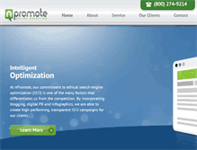 Tablet Screenshot of npromote.com